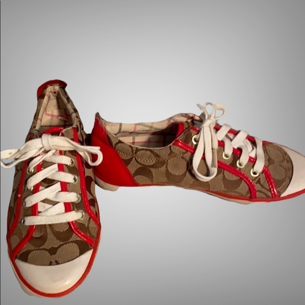 Coach sneakers.  Sz 6.5